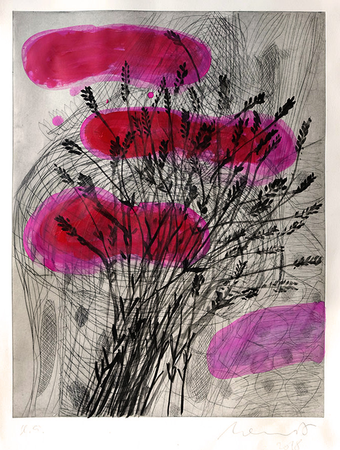 Etchings and Overpainted Etchings